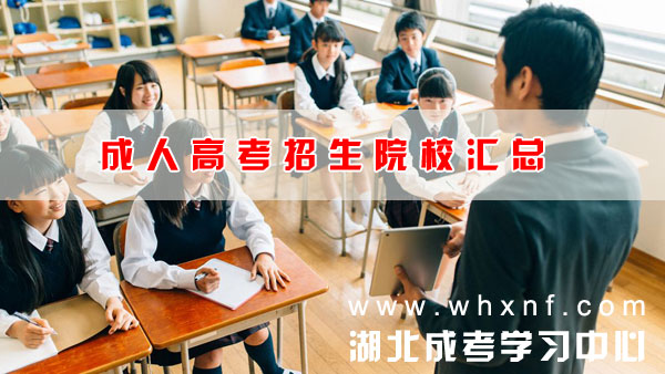 湖北成人高考学校招生简章汇总