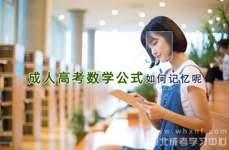 成人高考数学公式如何记忆呢